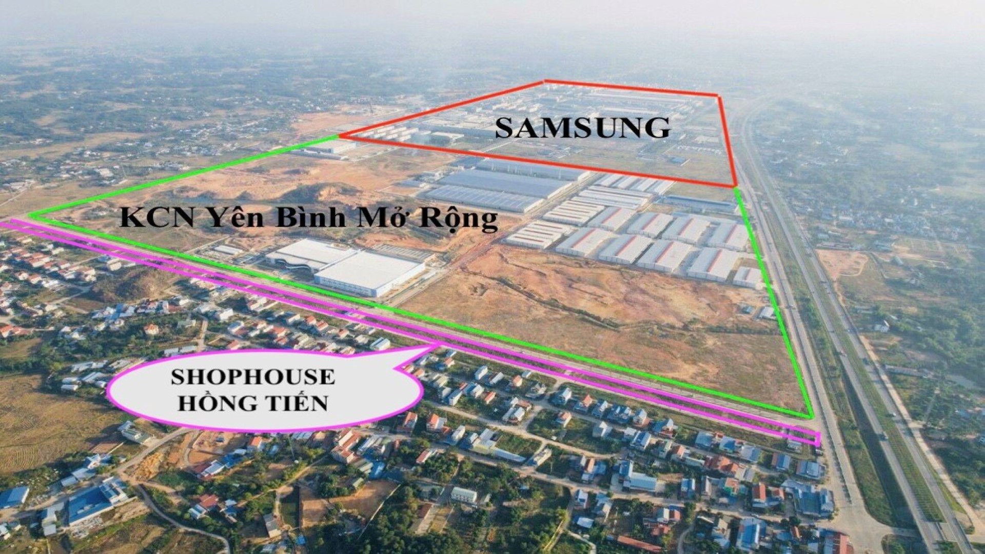 [MỞ BÁN] Siêu phẩm Shophouse 2 mặt tiền nằm tại lõi trung tâm 3 cụm KCN lớn nhất Thái Nguyên
