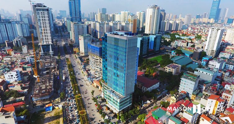 Cho thuê văn phòng chuyên nghiệp tòa 319 Tower, mặt đường Lê Văn Lương, diện tích 100m2 đến 650m2 2