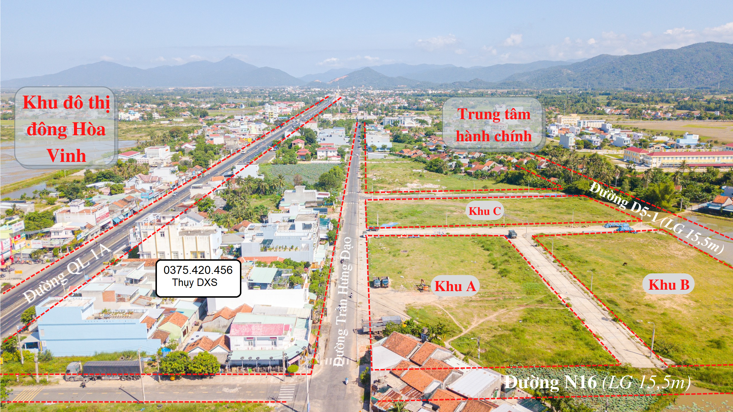 Cần bán Đất đường Trần Hưng Đạo, Xã Hòa Vinh, Diện tích 140m², Giá 1.6 Tỷ 3