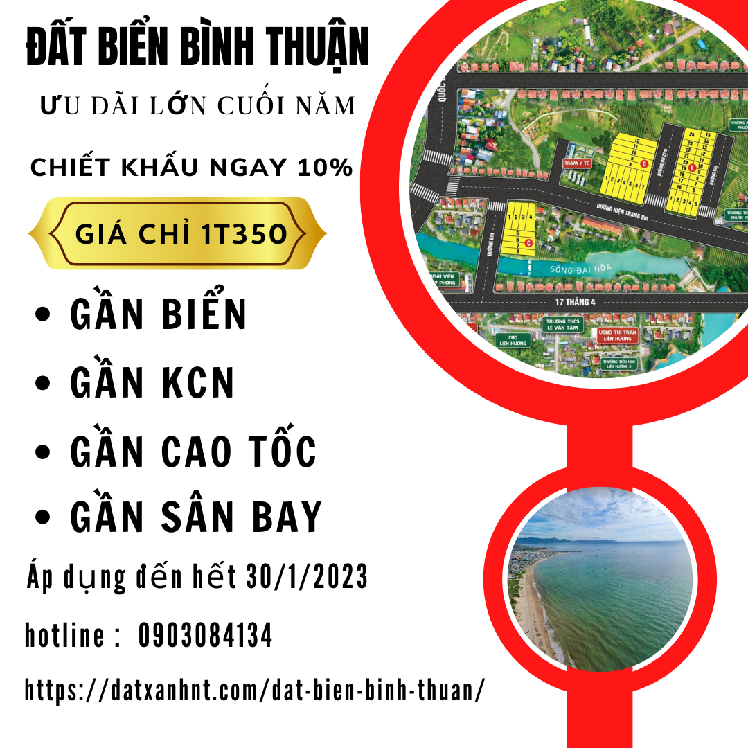 Đất Biển Tuy Phong - Đất Biển Phan Thiết