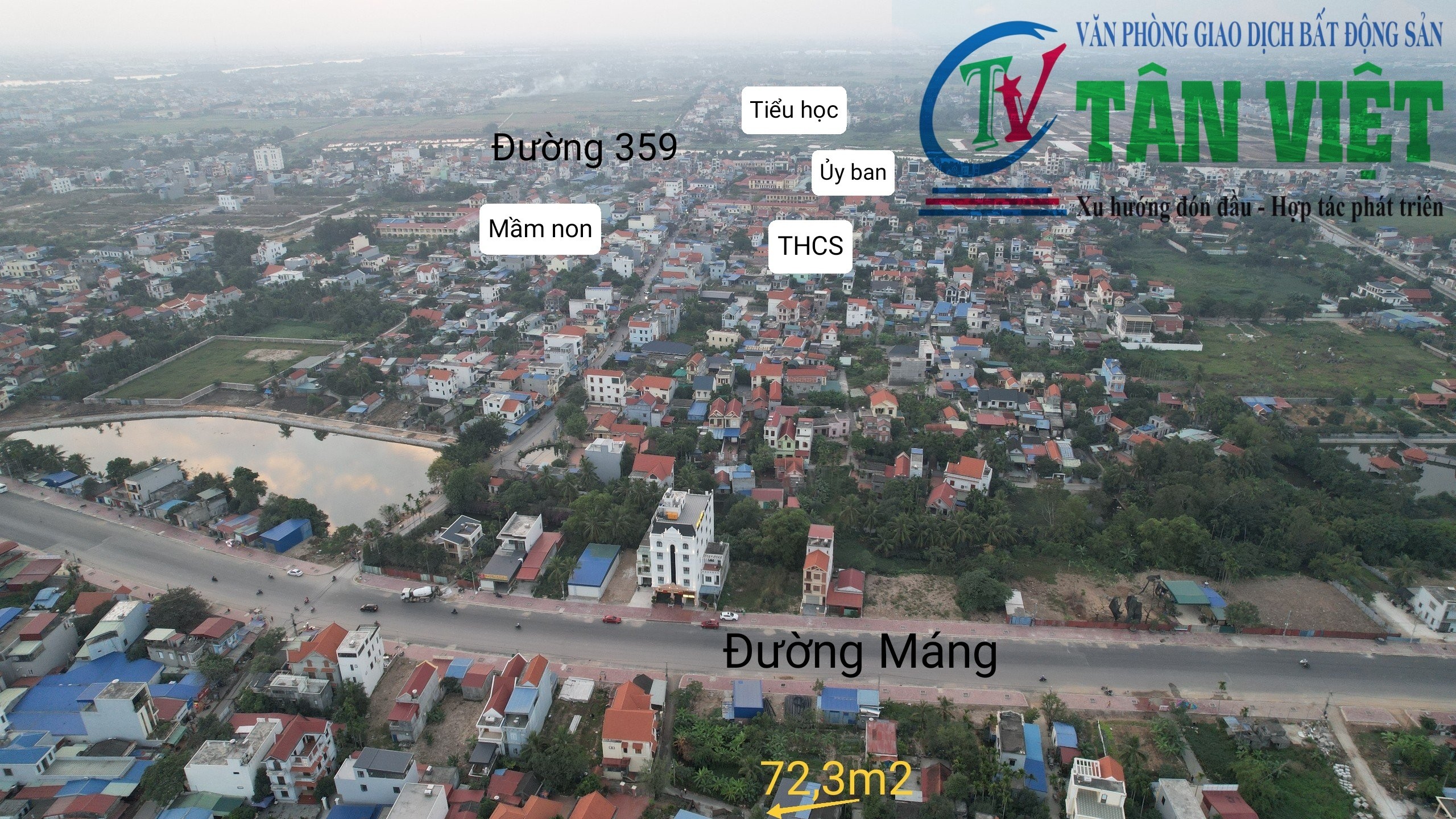 Cần bán Đất đường 359, Xã Tân Dương, Diện tích 72m², Giá 1.35 Tỷ 7