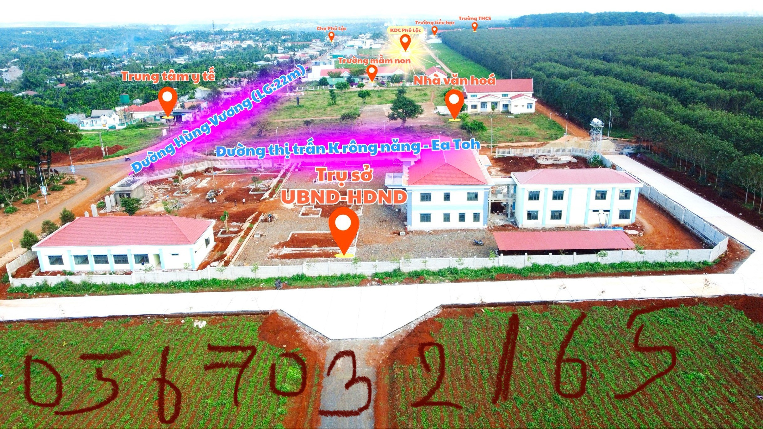 Showbiz có Hiếu thứ hai còn em có hai lô góc kề trường học xã Phú Lộc Krông Năng, Đắk Lắk 6