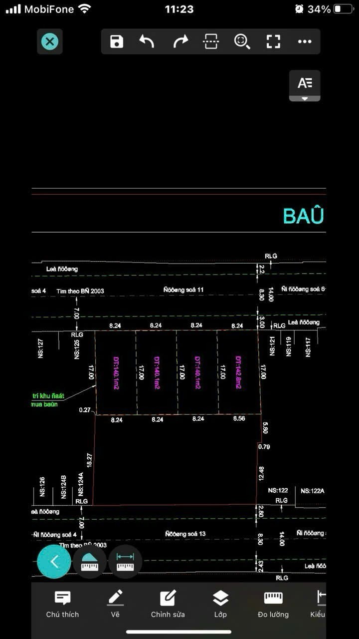 Bán nhà cấp 4 phân lô 4,12x17m hoặc 8,24x17m thích hợp XD nhà ở, khách sạn, CHDV 4