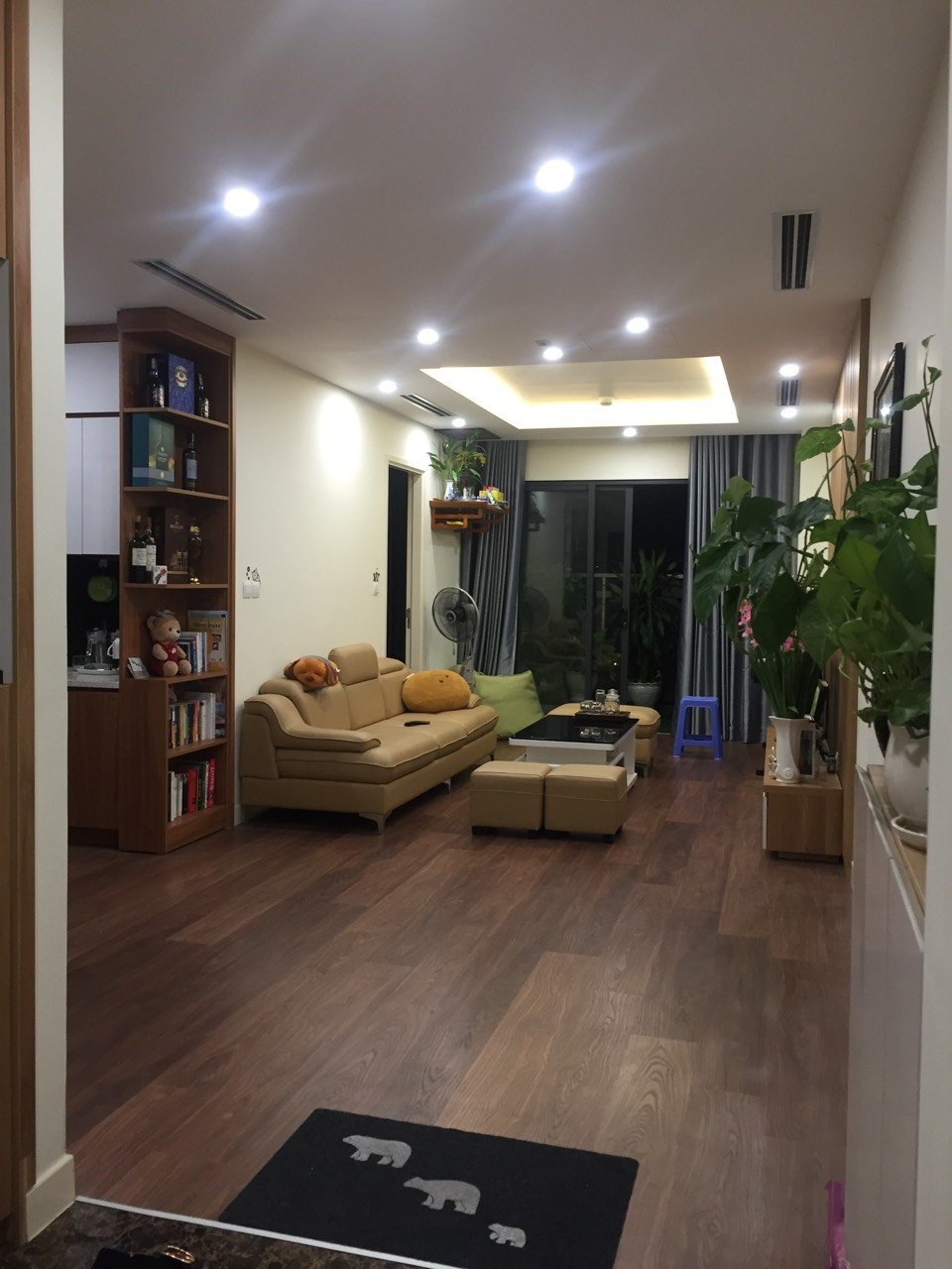 Căn hộ cho thuê 80m2, 2PN, full đồ tại Imperia Gardern 3