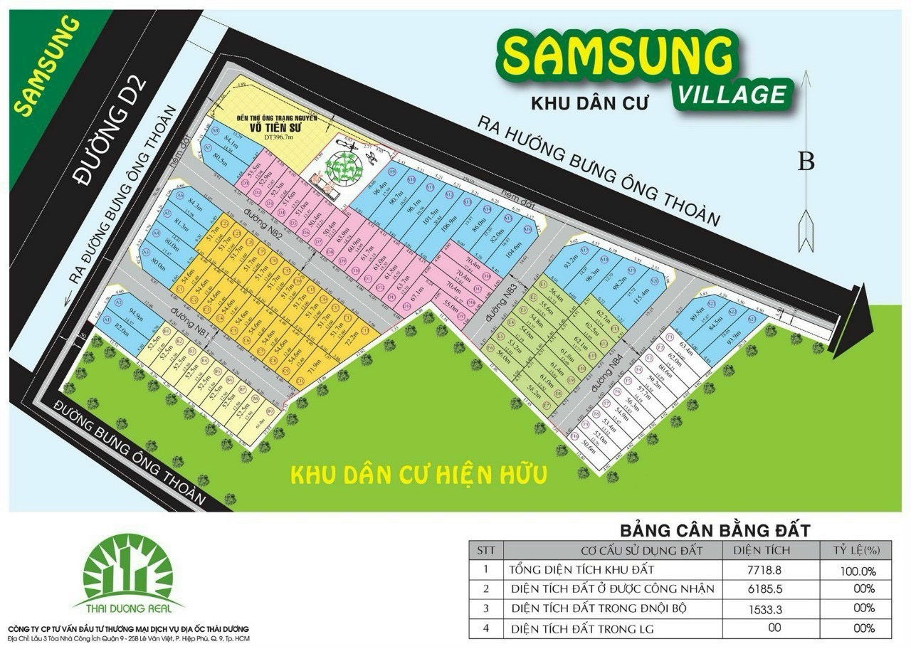 Cần bán Đất dự án Samsung Village, Diện tích 67m², Giá 2.88 Tỷ 3