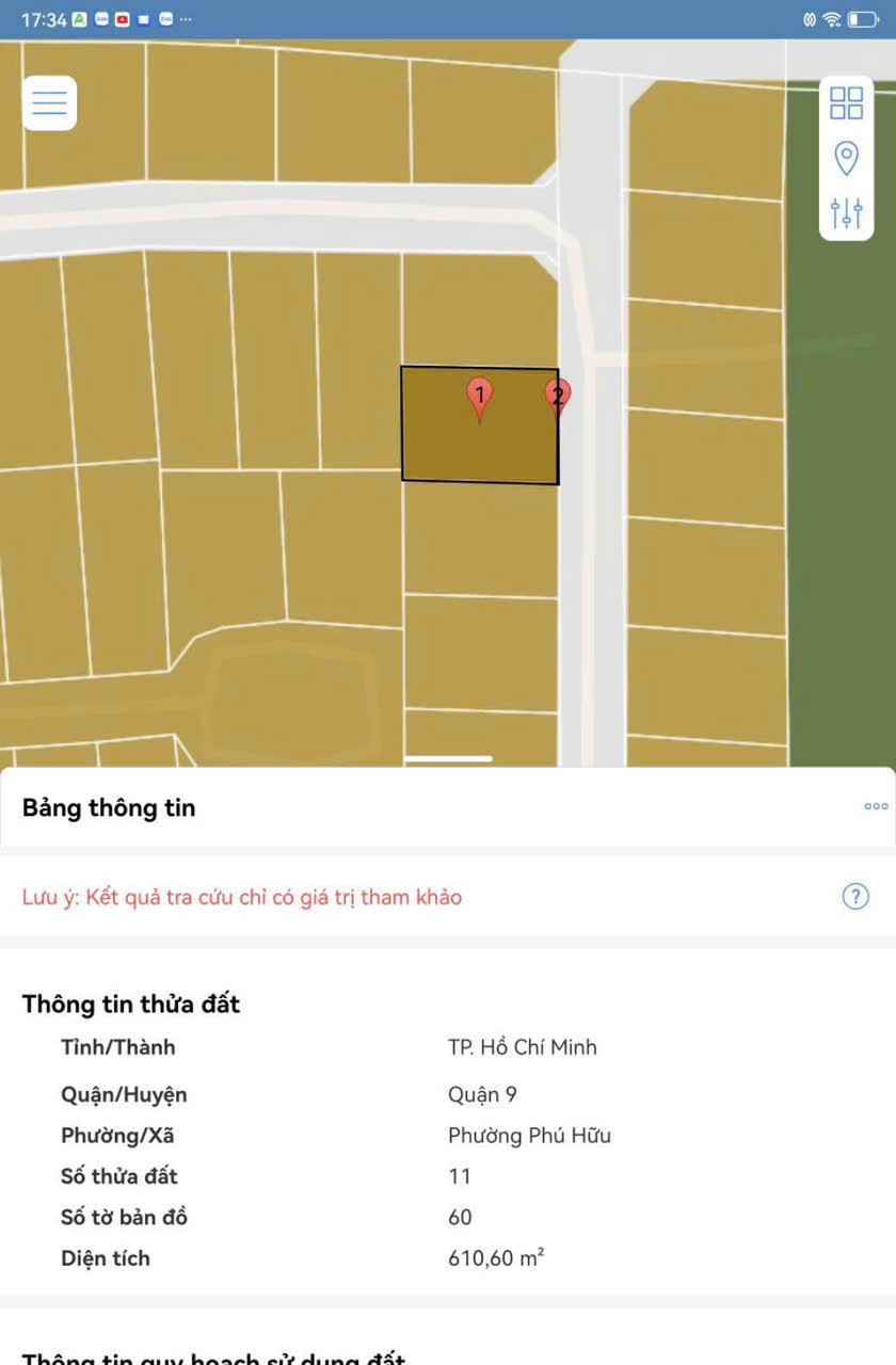 Cần bán Đất Phường Phú Hữu, Quận 9, Diện tích 610m², Giá 37 Triệu/m² 3