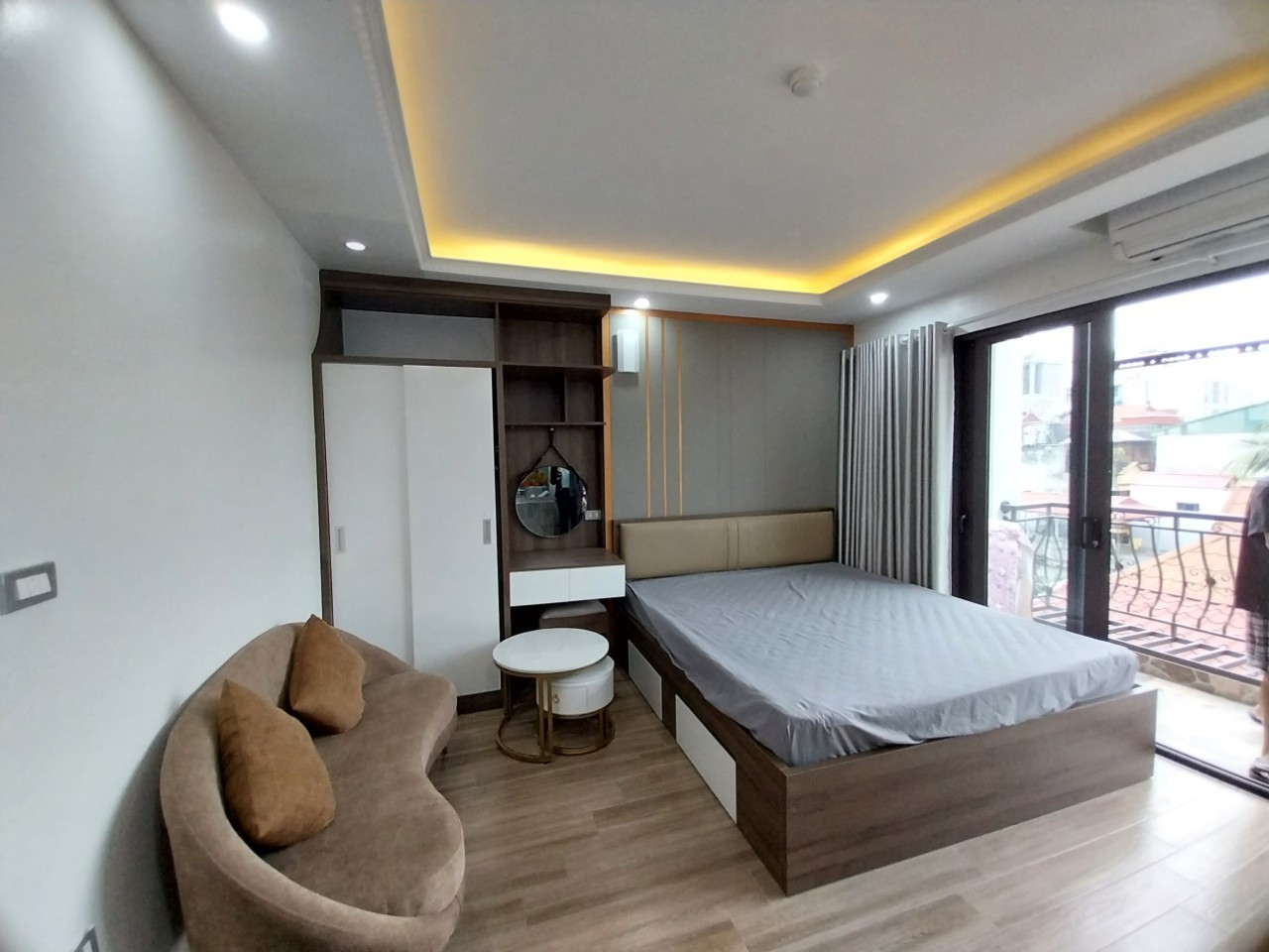 Cho thuê Căn hộ Apartment Full đồ cao cấp tại Ngõ 193 Trích Sài, Bưởi, Tây Hồ. Chỉ 7.5 tr