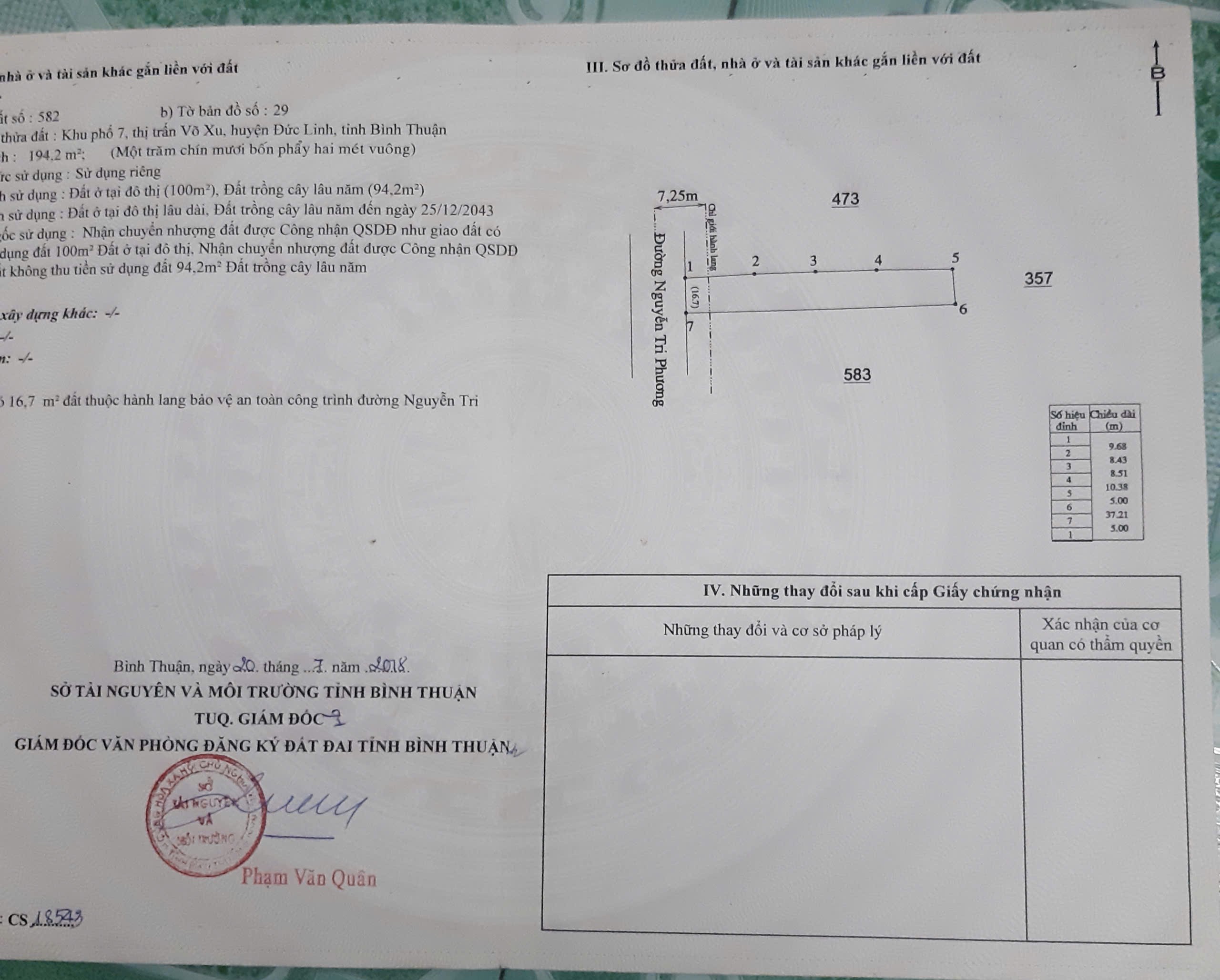 Cần bán Đất đường ĐT 766, Thị trấn Võ Xu, Diện tích 194m², Giá 800 Triệu