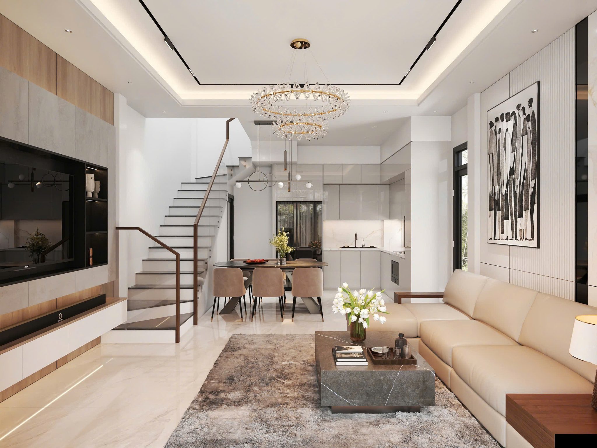 Bán 2 căn nhà lô góc ngõ đường Điện Biên Phủ, ph Cẩm Thượng, TP HD, 46.1m2, 3 ngủ, 3vs 2