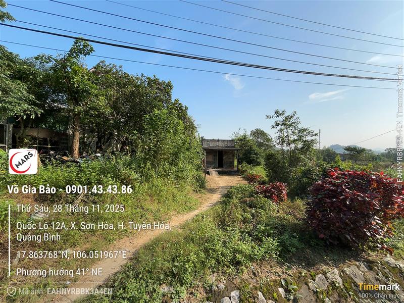 Chính chủ cần bán đất tại Tuyên Hóa, Quảng Bình. 2