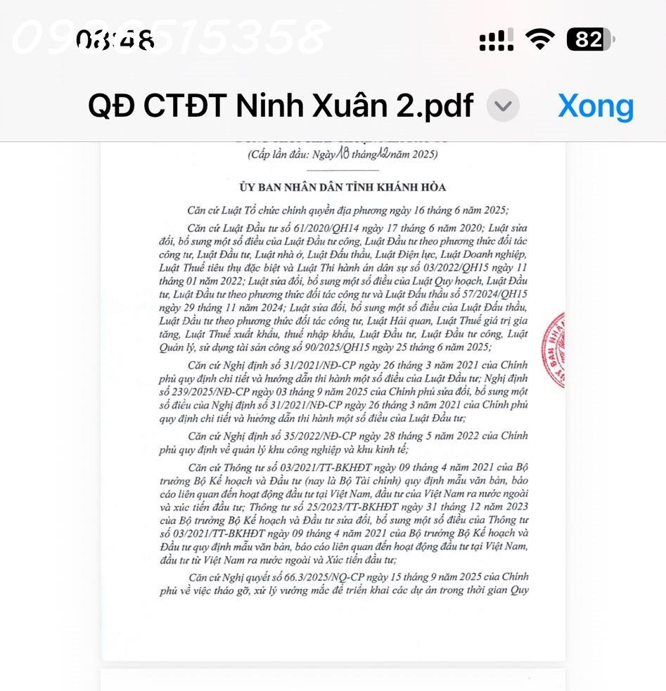 Lô đất 3 mặt tiền DT5 – ngang 65,5m – hơn 2.600m² tại Ninh Xuân, Ninh Hòa. 2