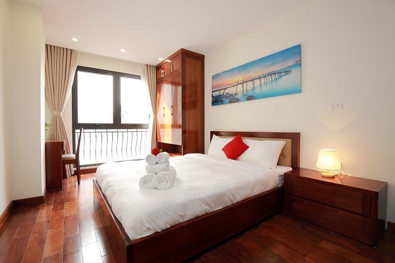 Cho thuê Căn hộ chung cư đường Đào Tấn, Phường Cống Vị, Diện tích 45m², Giá 14.3 Triệu/tháng