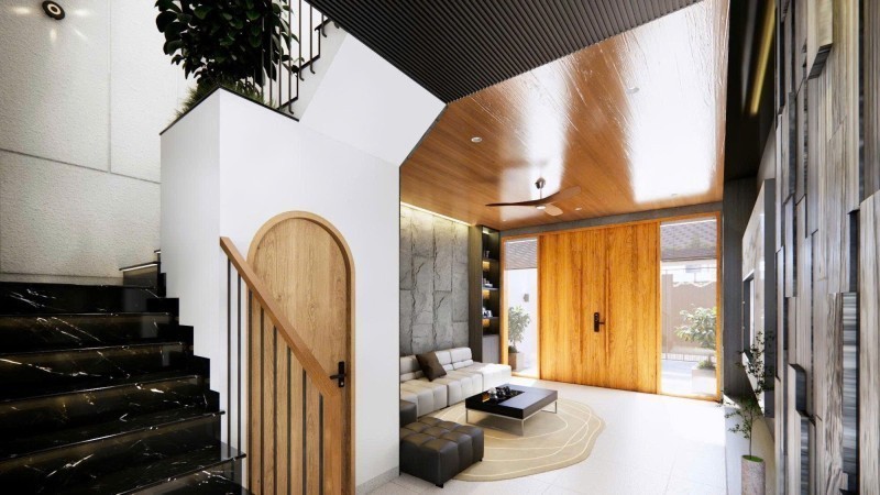 NHÀ 3 TẦNG – HỒ BƠI – MINI VILLA – 5P ĐI BIỂN TÂN TRÀ - NHỈN 7 TỶ 2