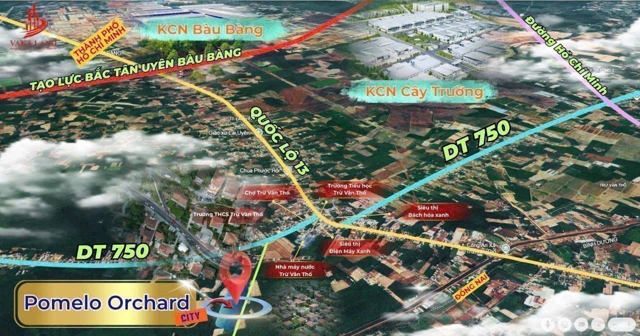 Đất thổ cư Trừ Văn Thố – Bàu Bàng, cơ hội tốt để sở hữu 10