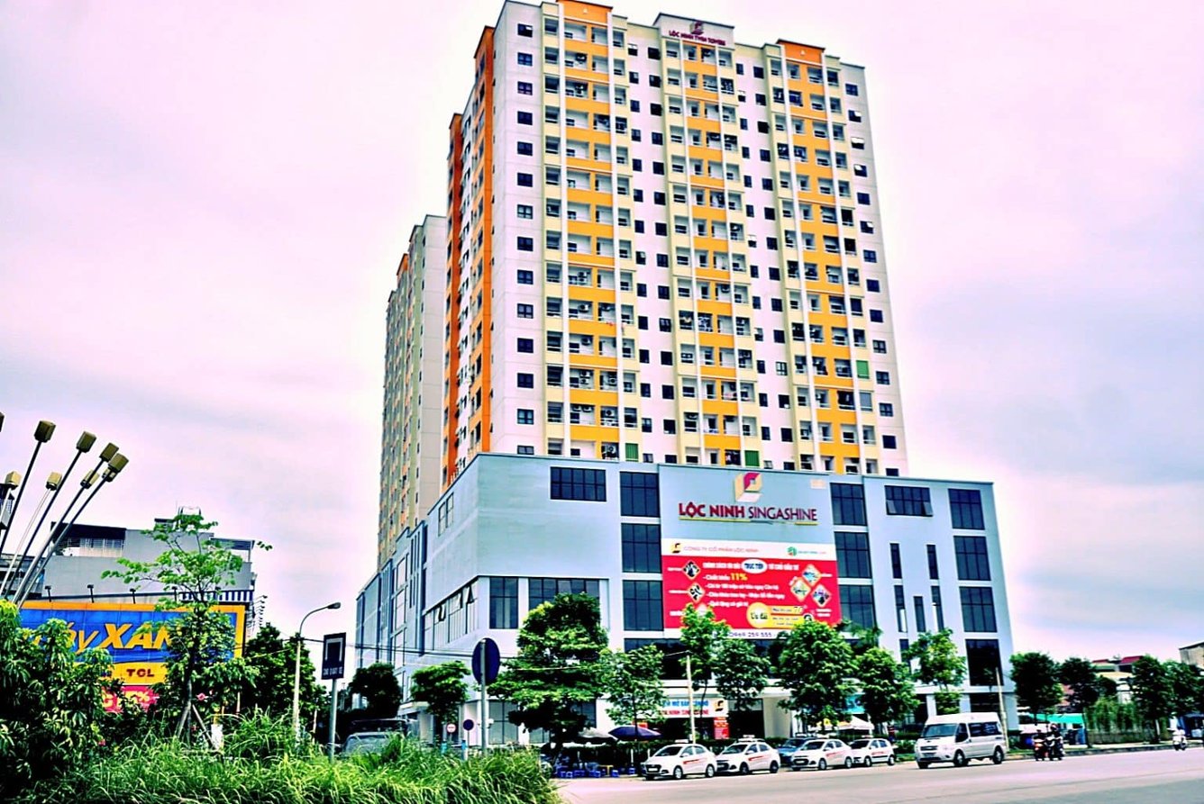 Bán sàn vp giá CĐT Lộc Ninh , chia diện tích linh hoạt