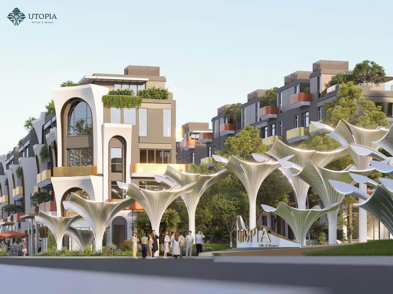 Cần bán Nhà mặt tiền dự án Utopia Villas & Resort, Diện tích 112m², Giá Thương lượng 4