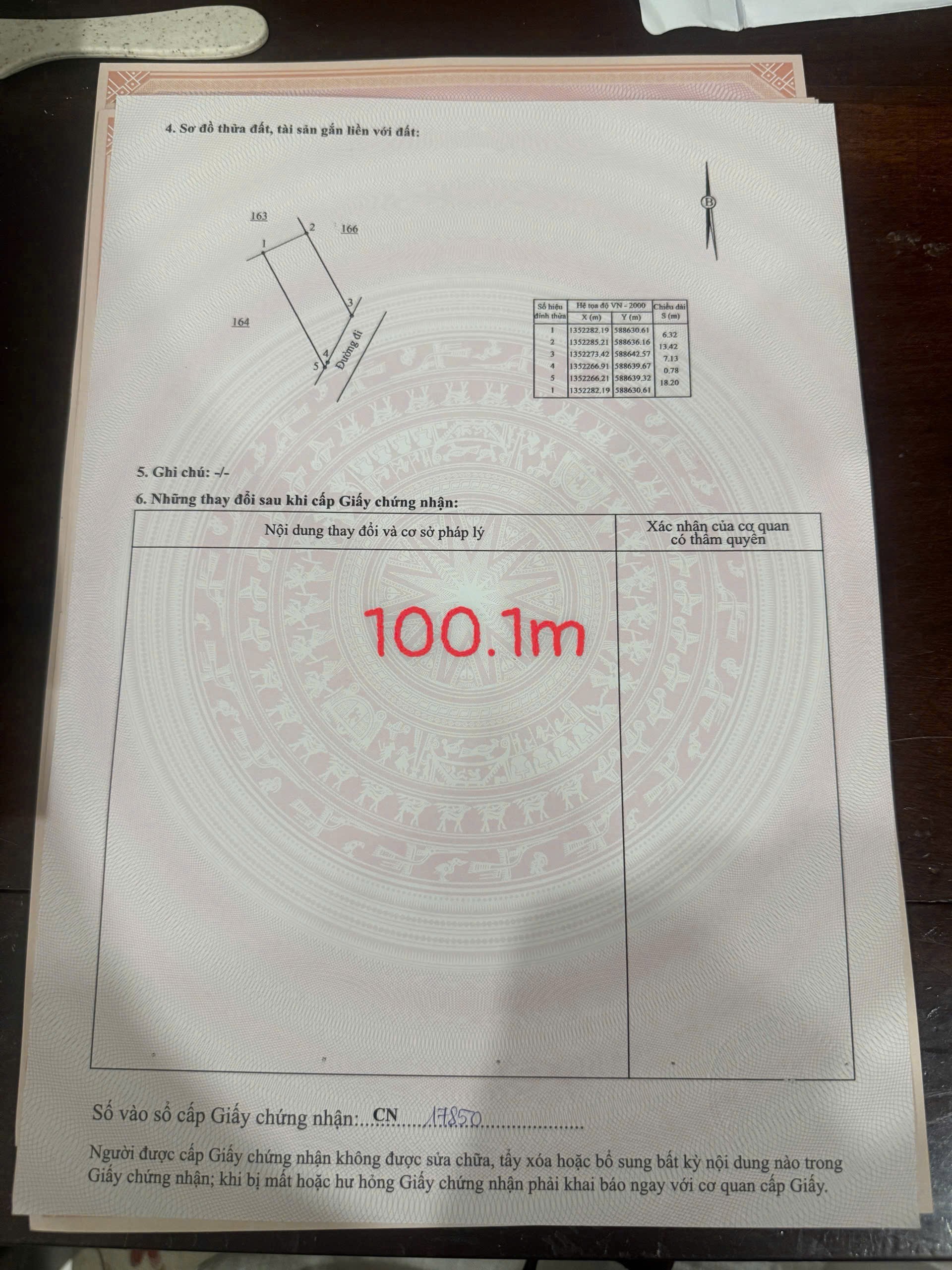 Bán đất Bình Lộc thôn Lương Phước full thổ cư đường thông ngay chợ Diên Bình đi thẳng vào 7