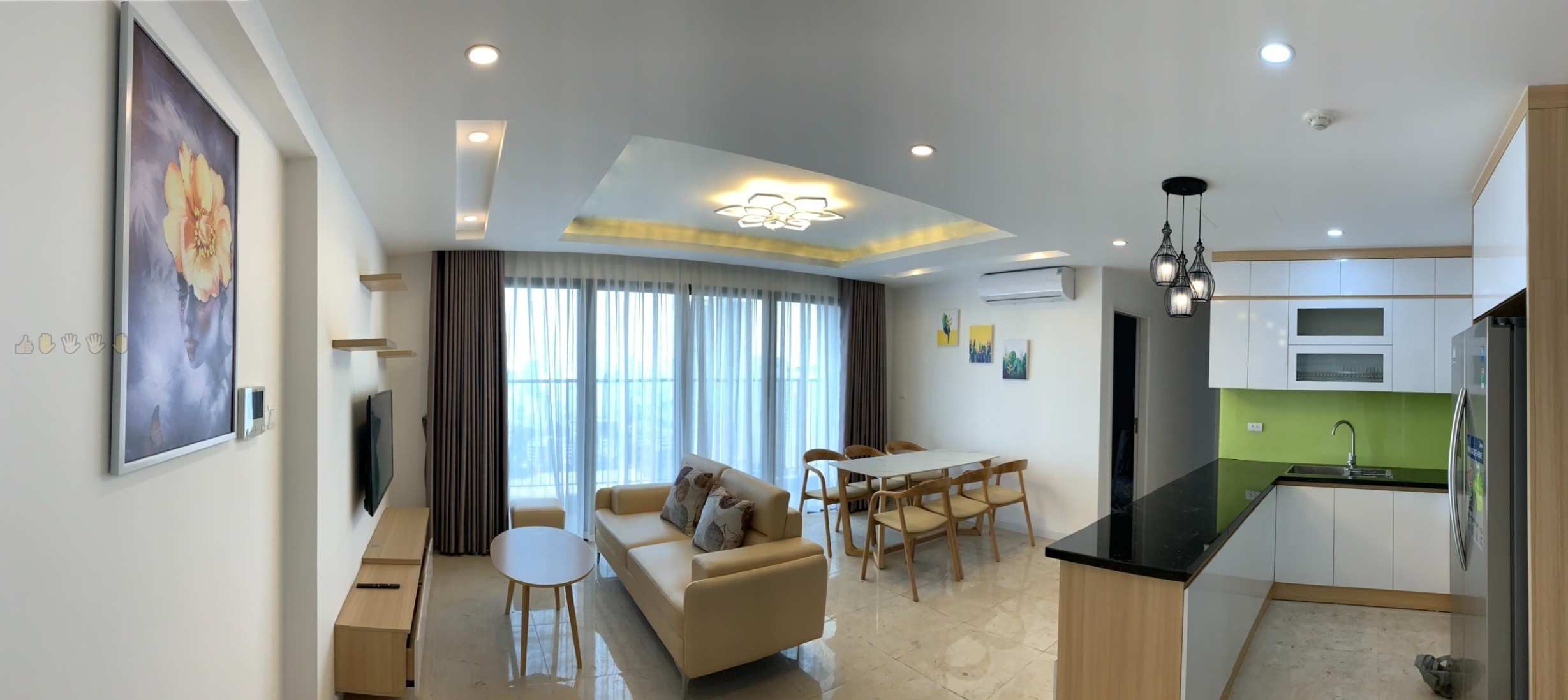Bán căn hộ 3PN-93m2 tại VINHOMES D'CAPITALE full đồ, giá 11 tỷ 2