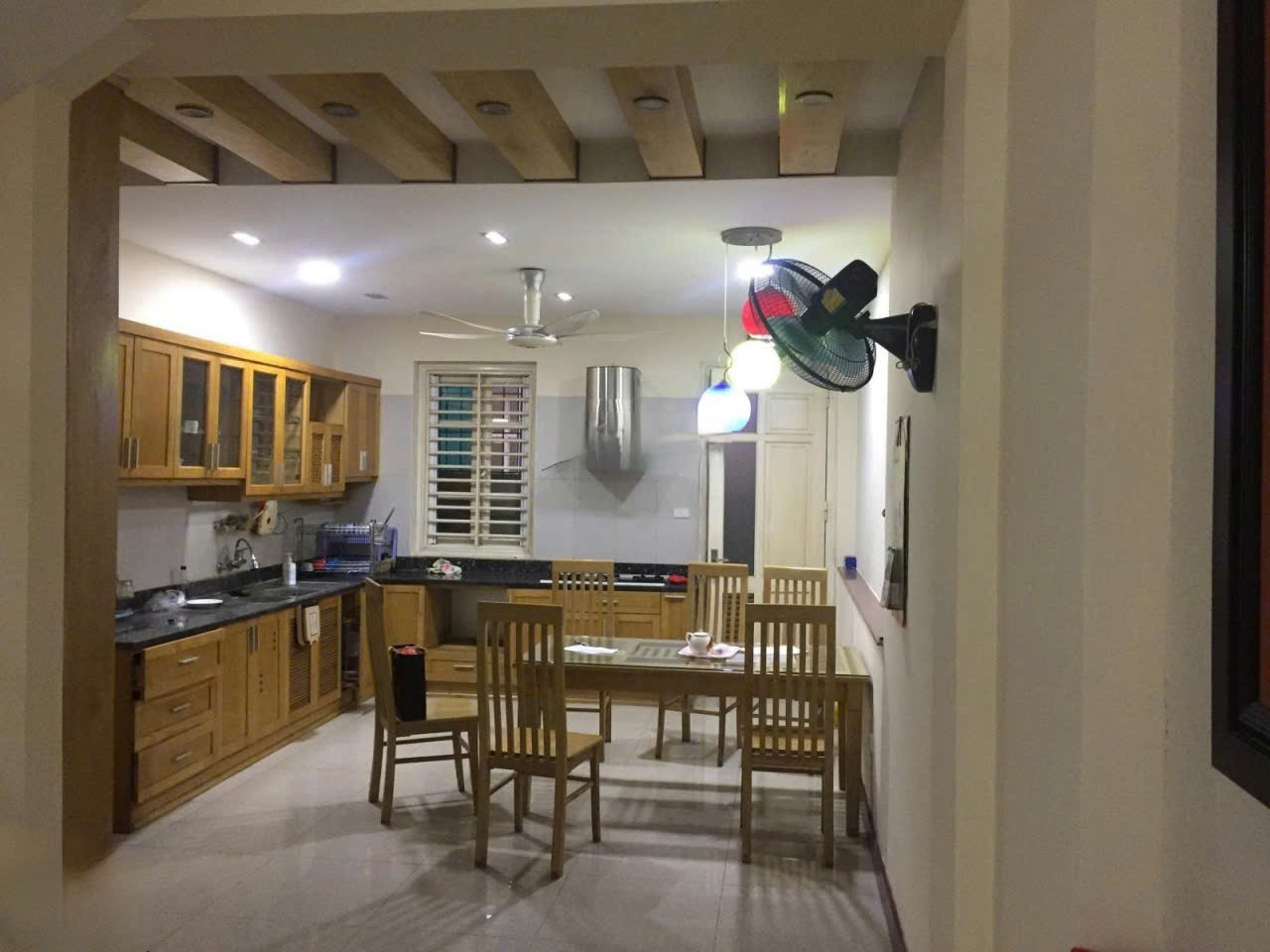 Cho thuê nhà riêng phố Chùa Láng, Đống Đa 80m x 5T giá 29 triệu  Ô TÔ TRONG NHÀ 4