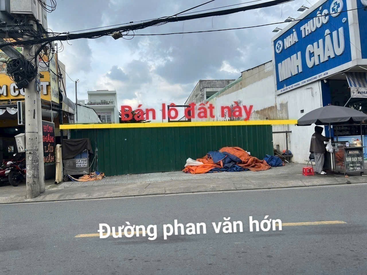 ĐẤT (10x50) MẶT TIỀN PHAN VĂN HỚN – BÀ ĐIỂM, HÓC MÔN - FULL ĐẤT Ở HIẾM