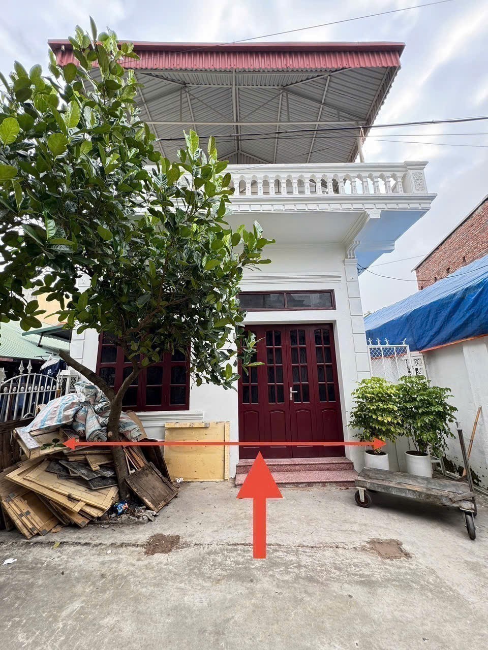 Nhà 2 tầng 80m, tổ 2 - thôn Giai Lạc, Quang Minh, Mê Linh. Chủ mới chỉ việc xách đồ về ở 3