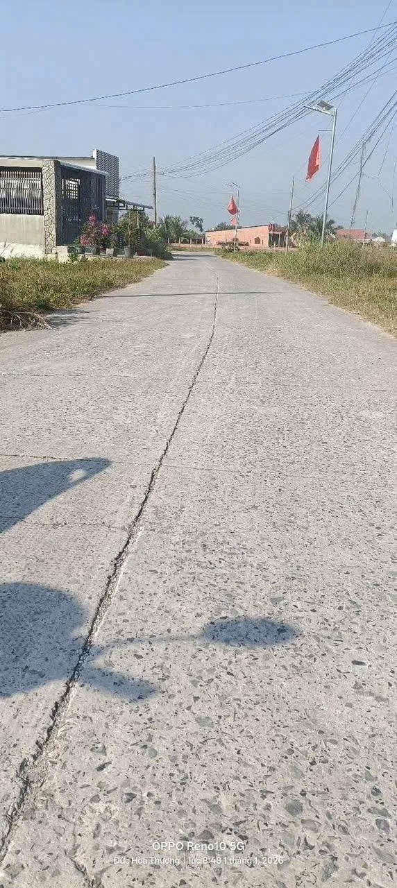 Bán đất thổ cư hẻm beton 6m xã Đức Hòa Thượng dt 258m2 giá 1,05 tỷ 2