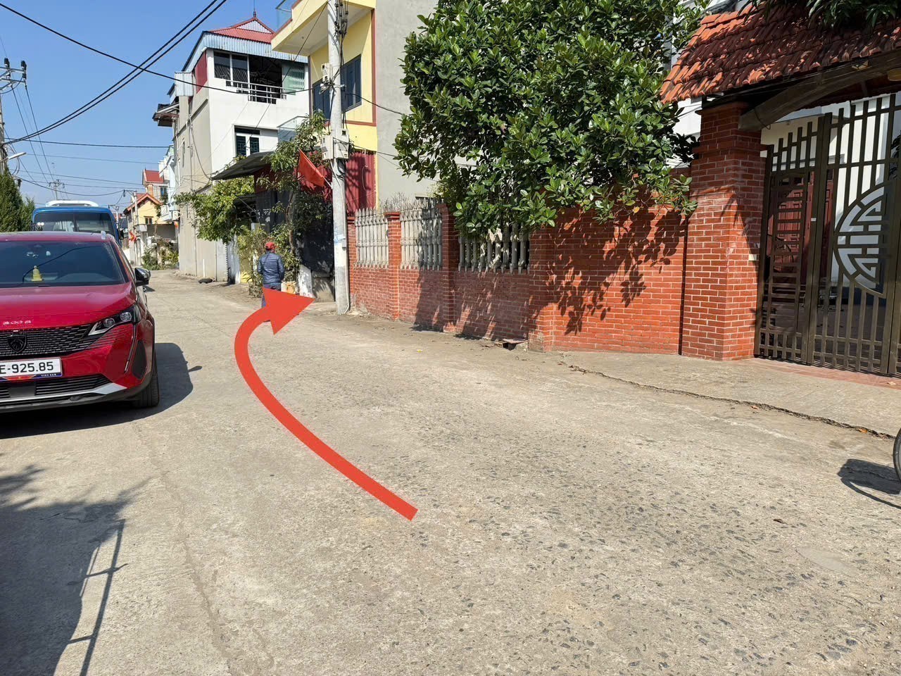 Hàng hiếm, 45m đất Bạch Đa, Kim Hoa, Mê Linh. Đường rộng, oto đỗ, sát đường bìa làng 2