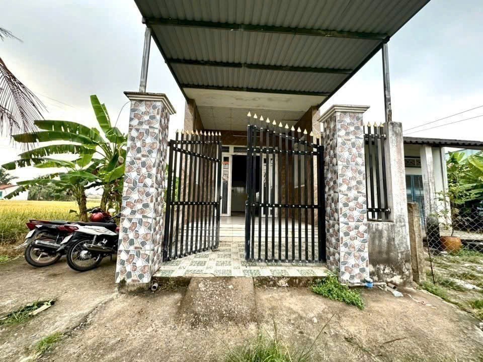 Bán nhà cấp 4 đuờng beton xe ba gác Nhựt Chánh , Bến Lức dt 217m2 full thổ 2pn , 1wc giá 1,19 tỷ 5