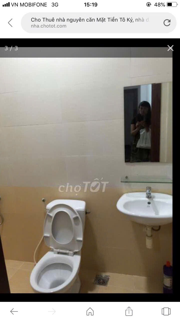 NHÀ MẶT TIỀN TÔ KÝ – HÓC MÔN – 1 TRỆT 1 LẦU – NGANG 5,5M 4