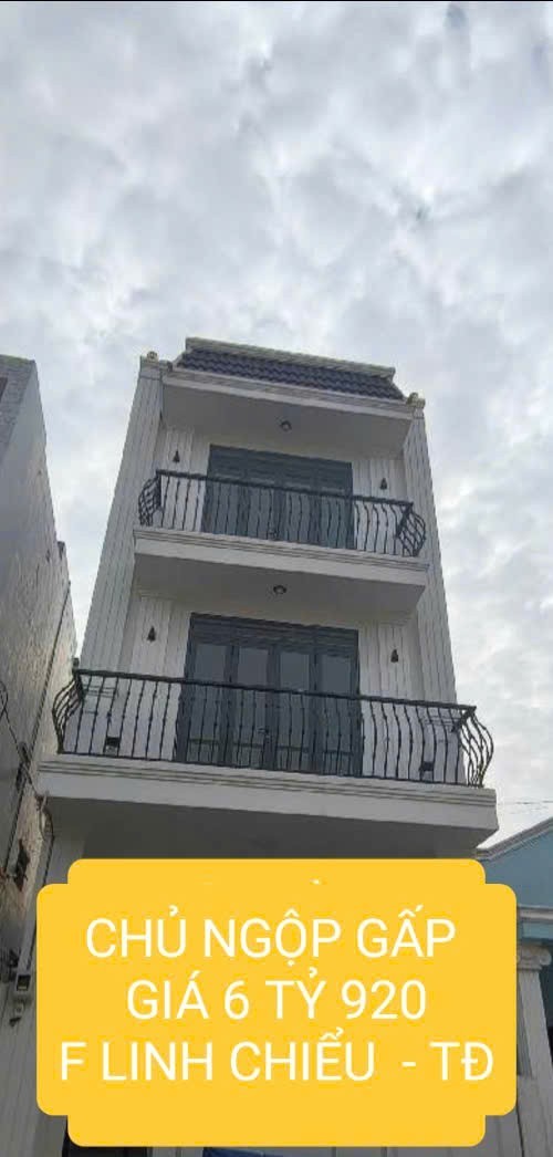 GẤP BÁN NHÀ 3 TẦNG XÂY MỚI - HẺM ÔTÔ ĐẬU CỬANGAY KHA VẠN CÂN - CHỢ THỦ ĐỨC