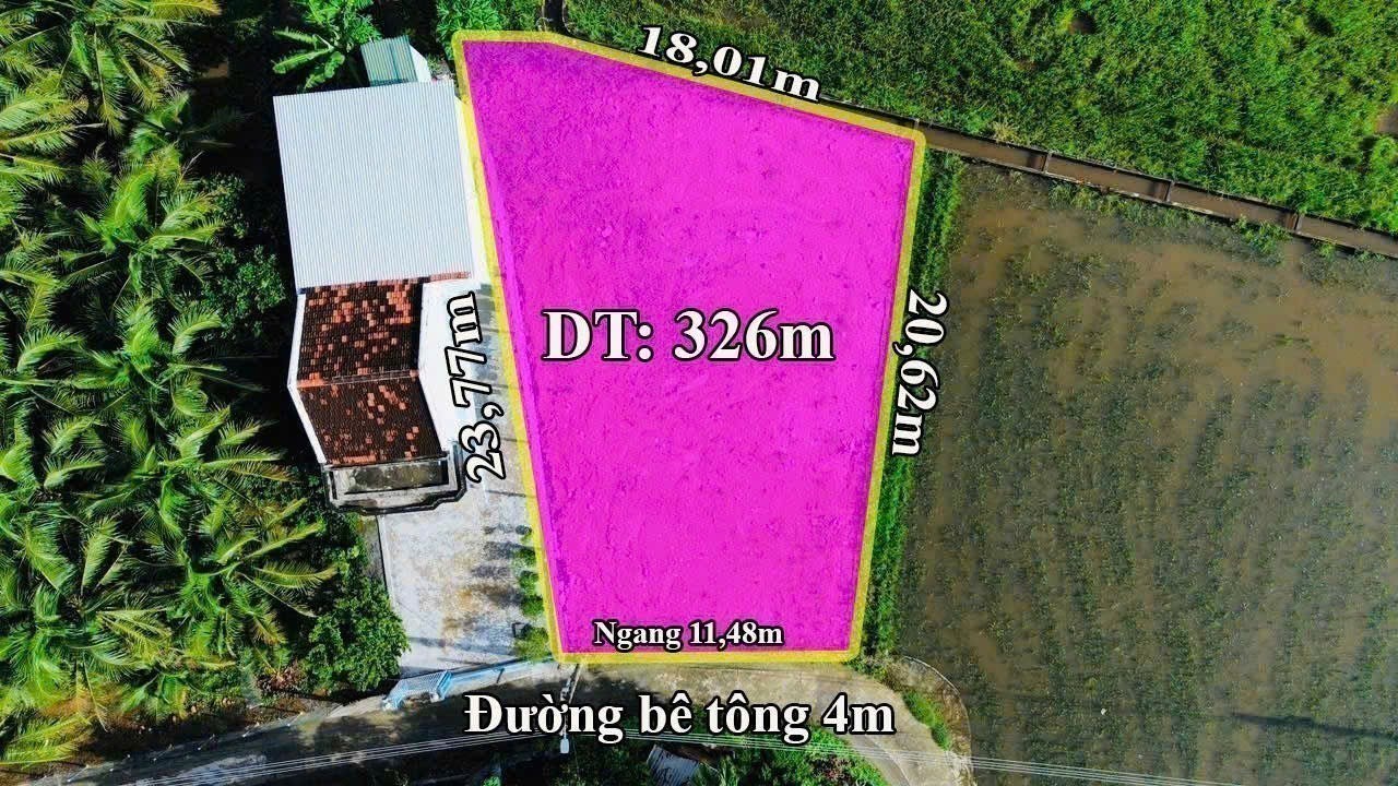 Bán 326m2 full thổ trung tâm sát đường 2/4 Phường Ninh Hoà Khánh Hoà 0985451850 3