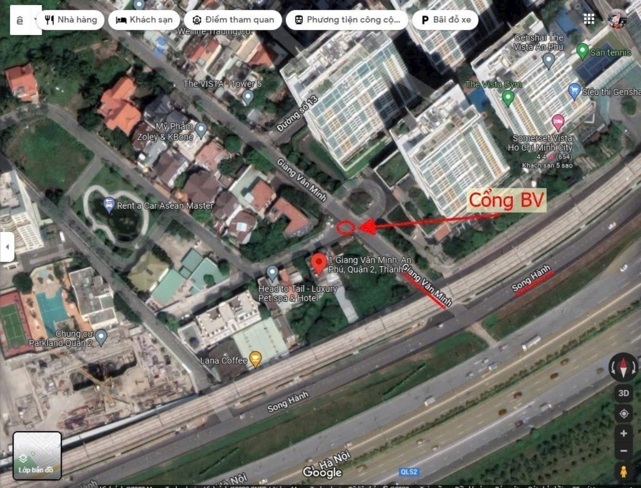 Cần bán Nhà mặt tiền Phường An Phú, Quận 2, Diện tích 260m², Giá 53 Tỷ 5