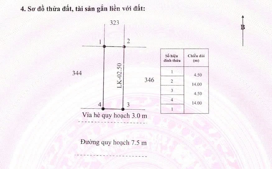 Cần bán Đất Phường Thanh Bình, Hải Dương, Diện tích 63m², Giá 242 Triệu/m²
