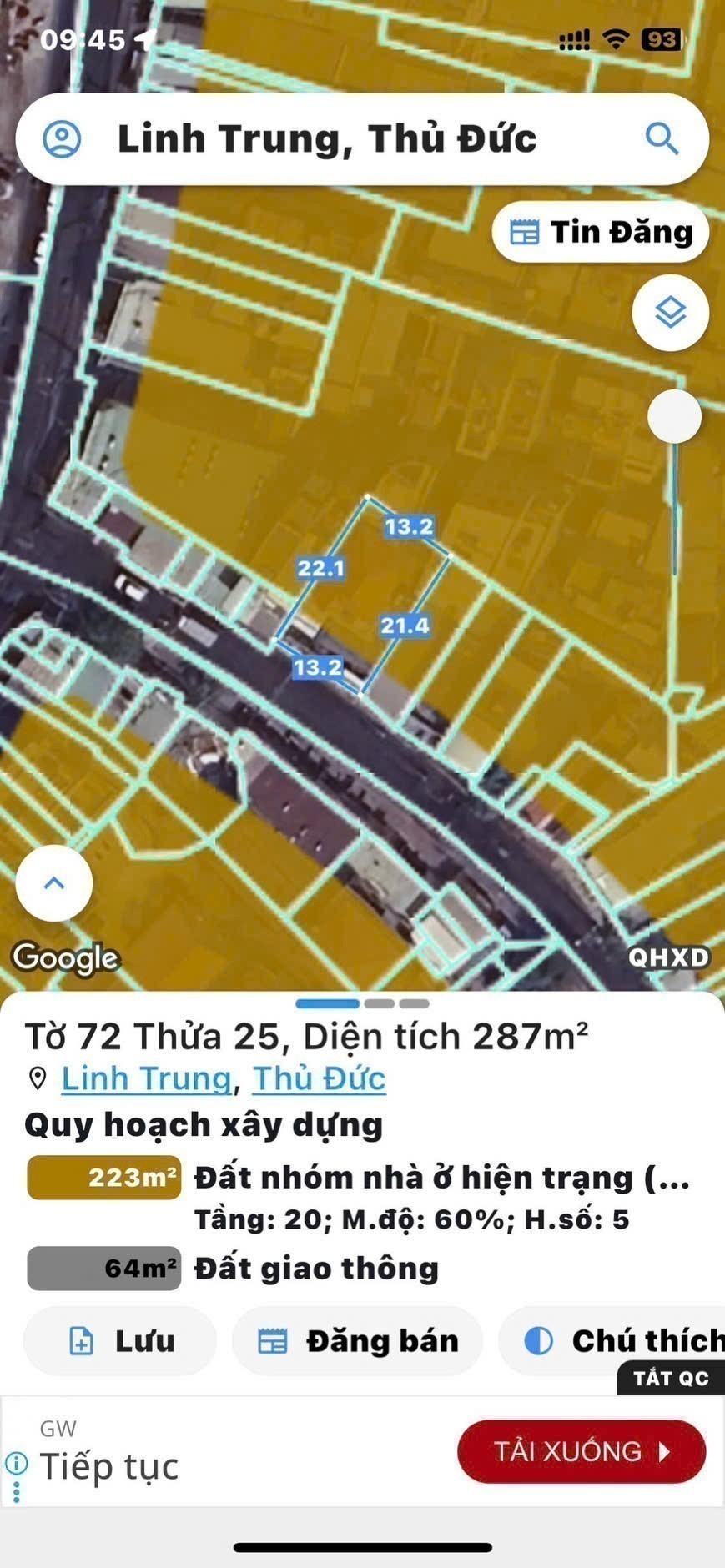 Cần bán Nhà mặt tiền Phường Linh Trung, Thủ Đức, Diện tích 287m², Giá 55 Tỷ 4