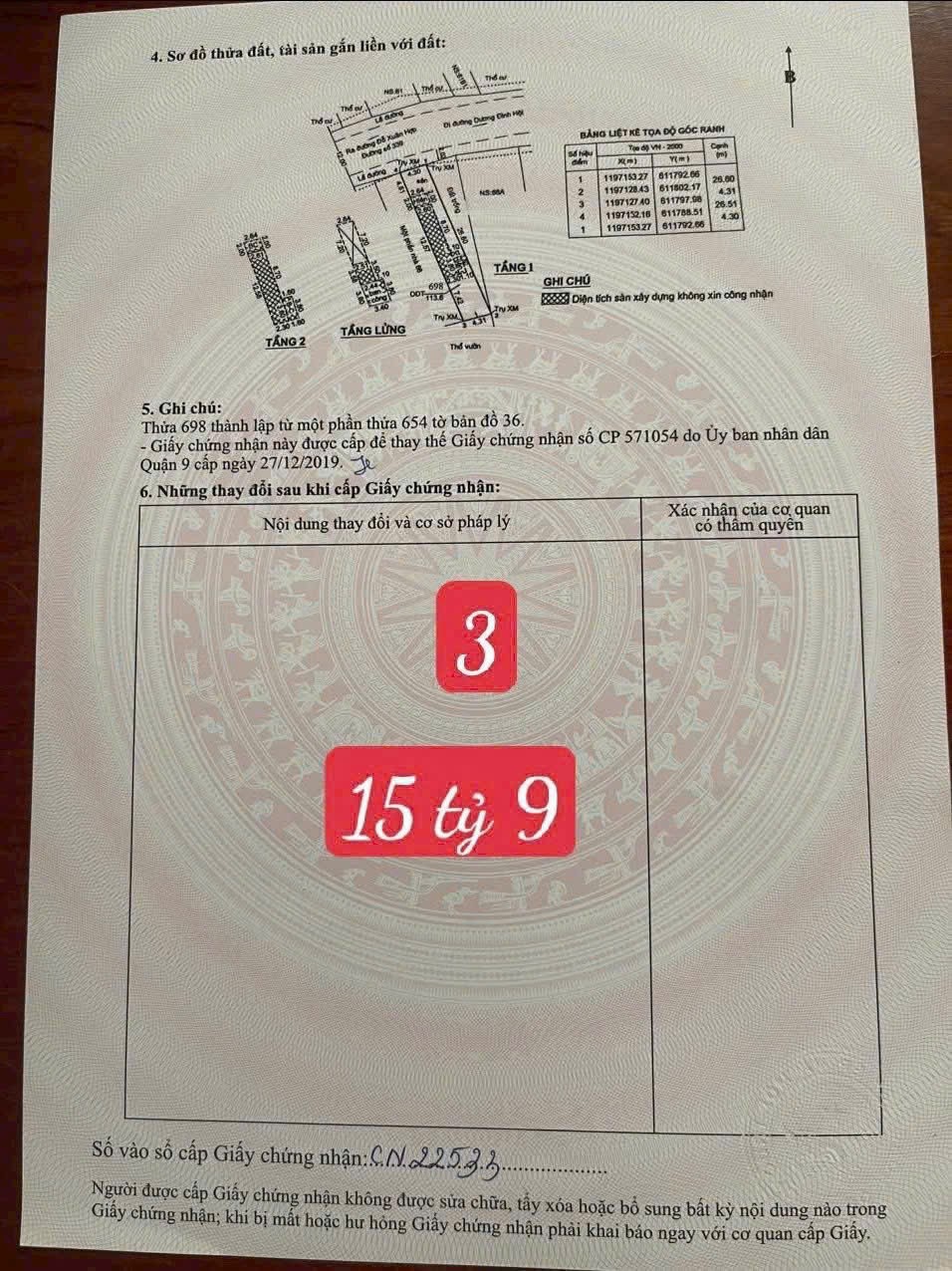 Cần bán Đất Phường Phước Long B, Quận 9, Diện tích 61m², Giá 7.8 Tỷ 4