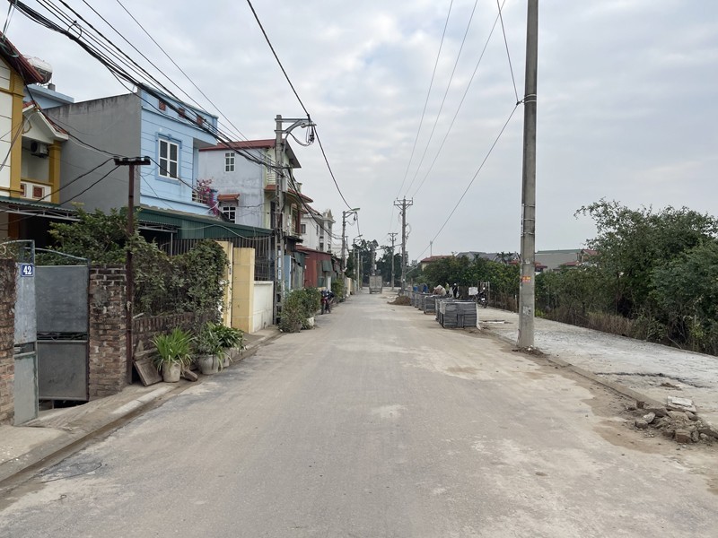Đất mặt đường chính TĐC Ngọc Động 80m2, mặt đường 15m, đối diện hồ điều hòa thoáng mát 2