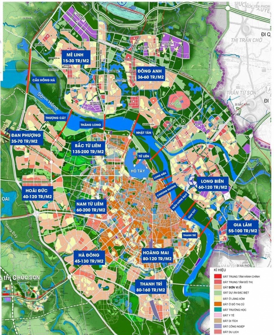 Cần bán Đất dự án Khu đô thị Cienco 5 Mê Linh, Diện tích 100m², Giá Thương lượng 3