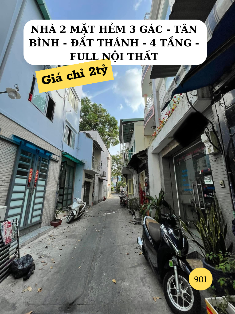 Cần bán Nhà ở, nhà cấp 4, nhà hẻm đường Đất Thánh, Chọn, Diện tích 20m², Giá 02.8 Tỷ