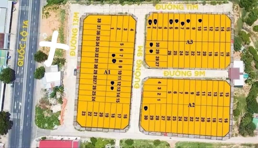 Cần bán Đất thổ cư Cà Ná, Thuận Nam, Diện tích 90m², Giá 1 Tỷ 2