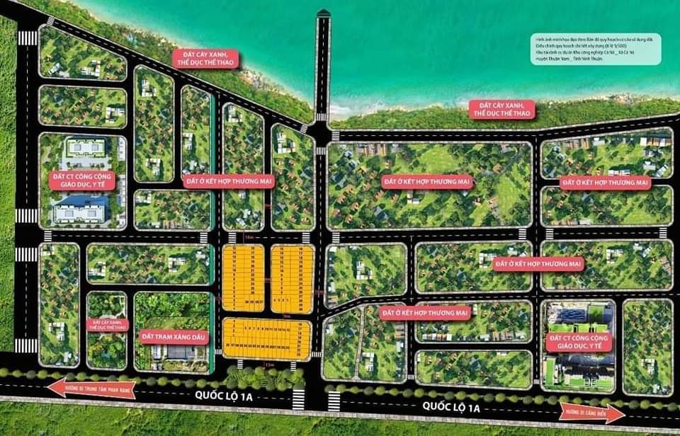 Cần bán Đất thổ cư Cà Ná, Thuận Nam, Diện tích 90m², Giá 1 Tỷ