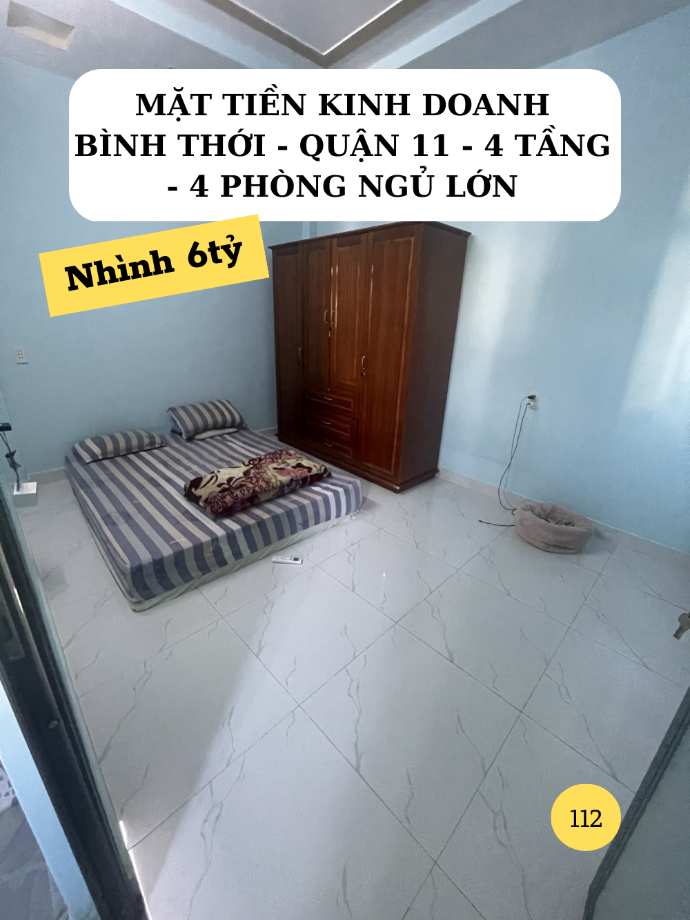 Cần bán Nhà mặt tiền đường 100 Bình Thới, Phường 14, Diện tích 46m², Giá 06.8 Tỷ 2