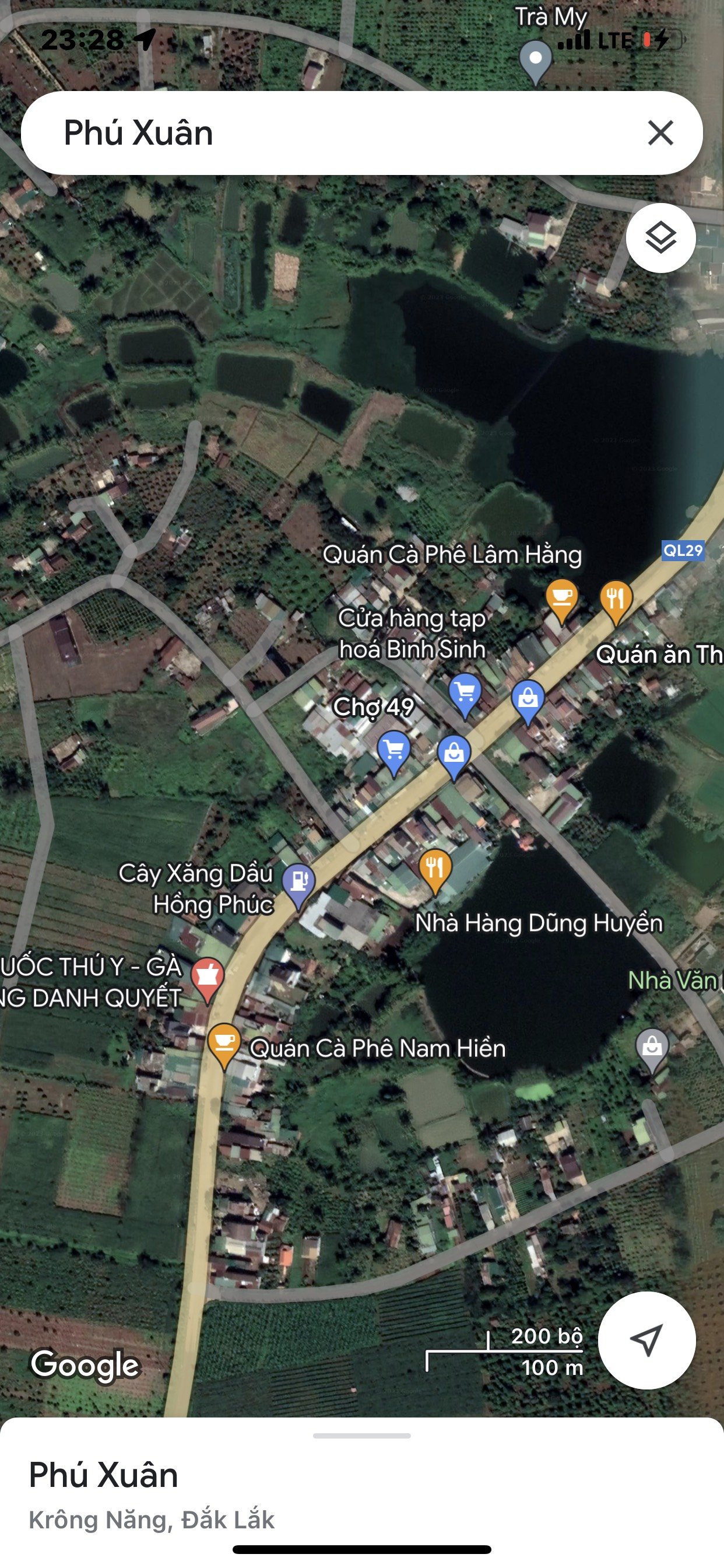 Cần bán Đất đường Quốc Lộ 29, Xã Phú Xuân, Diện tích 582m², Giá Thương lượng 4