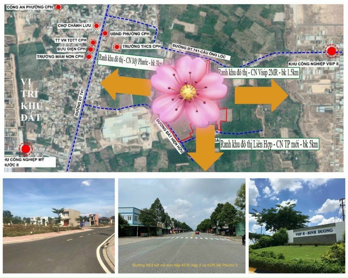 Cần bán Đất đường Tỉnh lộ 741, Xã Phước Hòa, Diện tích 120m², Giá 980 Triệu 1