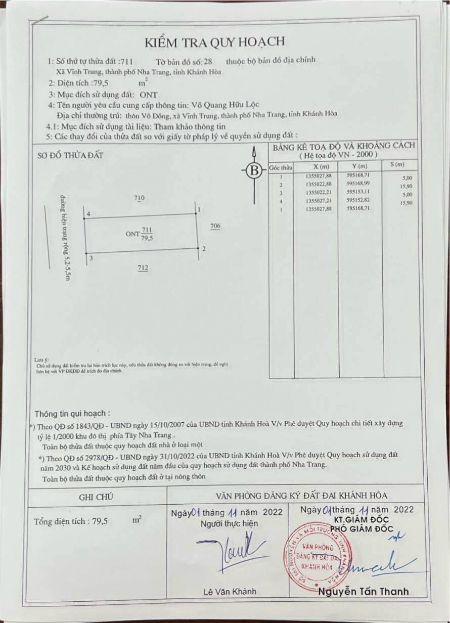 Cần bán Đất Xã Vĩnh Trung, Nha Trang, Diện tích 160m², Giá 2.7 Tỷ 4