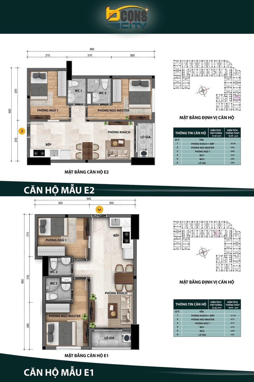 Cần bán Căn hộ chung cư dự án Bcons Ngôi Sao, Diện tích 58m², Giá 1.8 Tỷ 4