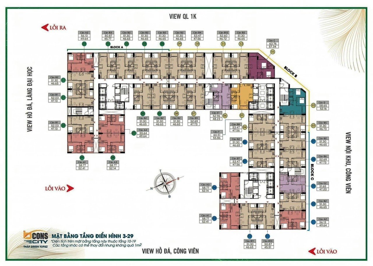 Cần bán Căn hộ chung cư dự án Bcons Ngôi Sao, Diện tích 58m², Giá 1.8 Tỷ 2