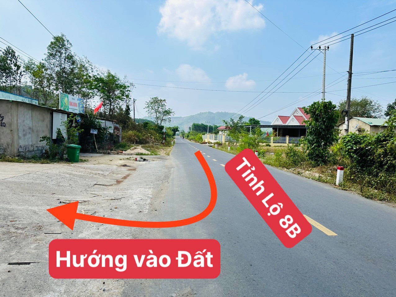 Bán đất Khánh Nam giá rẻ sát bên Tỉnh Lộ 8B - đường bê tông 5m thông 6
