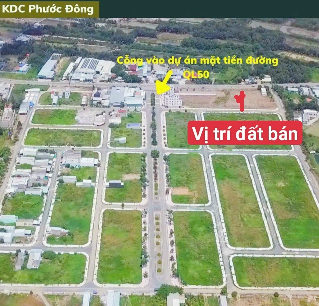 Đất nền 130m2 kdc Phước Đông Chủ kẹt bán lỗ giá rẻ đầu tư kiếm lời 2