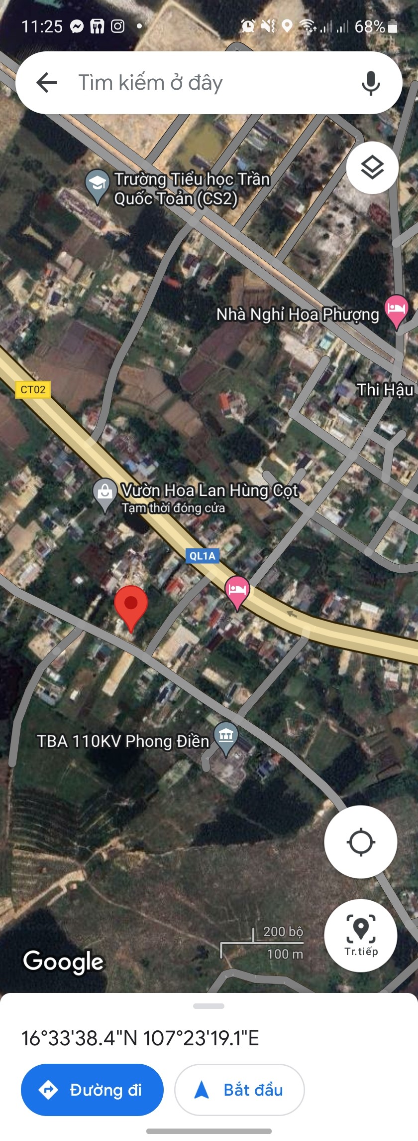 Cần bán Đất đường Quốc lộ 1A, Thị trấn Phong Điền, Diện tích 175m², Giá 800 Triệu 2