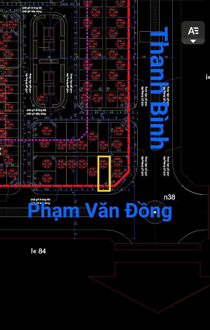 Bán đất ngã 4 Phạm Văn Đồng và Thanh Bình, ph Thanh Bình, TP HD, 102m2, mt 6m, KD đắc địa 3